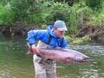 fly caught King salmon near Yentna drainage AK - Circa 2005