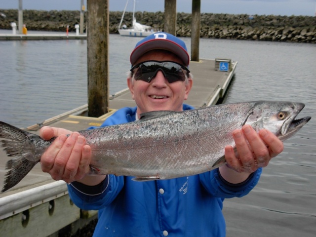 Jim & his Easter minnow 4/8/2007 S-t-r-e-t-c-h