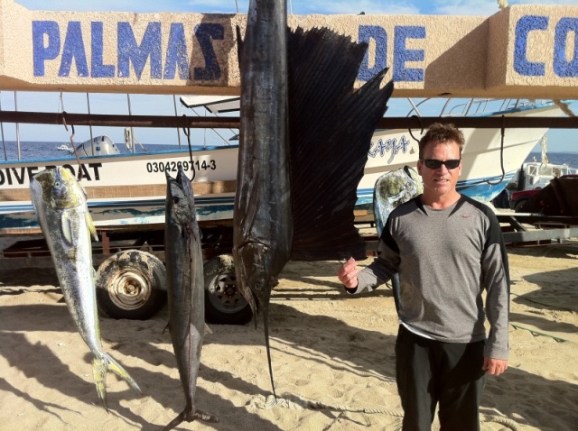 Dorado, wahoo, sail fish Cabo 2010