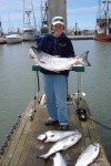 Margaret with days catch 6/24/07