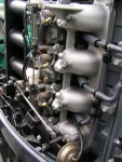 Synchronizing the carbs -- 
Vacuum ports with manifold sealing bolts in place
