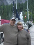 Pat and Patty on Dock at Princess Louisa 5-26-07