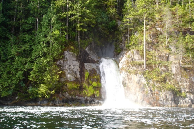 Along Jervis Inlet