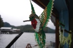 The artistic talents of the Bead Lady, Echo Bay