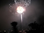 Clear Lake and Kemah Pass had simultaneous, competing fireworks displays.