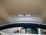added padded ceiling and LED light on new 16 cruiser
