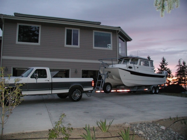 Finally!  Home in Sequim, One week till Opening Day.