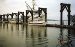 (Ruth & Joe) At the Everett dock: Two Lucky Fish, Anita Marie and Anna Leigh