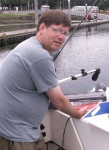 Roger Vacuum Packing the Coho Catch - Neah Bay - 8-11-07