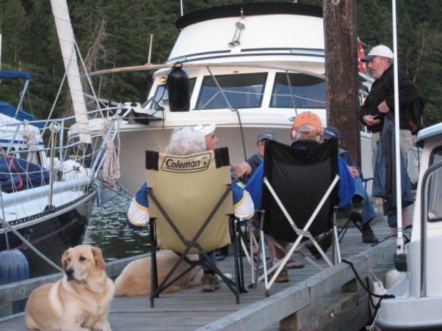 dock chat with friends