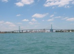 (C-batical) Ambassador Bridge, Detroit, MI, linking U.S.A. with Canada
