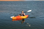 Toni in Kayak