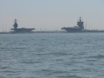 (Sea Angel) A few carriers home for a visit