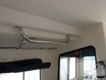 (Sea Angel) Starboard Side Grab Rail &
Galley Fire Extinguisher. The two Interior Grab Rails were purchased from 
