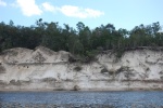 Sand Cliffs along St Marys River