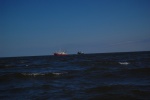 Shrimp Boats in St Andrews sound Jekyl Island to their North