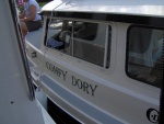 Tad & Toby on the Comfy Dory