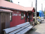 Point Baker floating community hall.