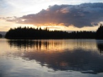 Dunbar Inlet sunset.