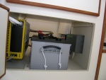 Another view of house battery & Xantrex inverter