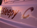 Reflected Sunset color matched the SleepyC logo color at just the right time.