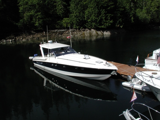 50' Baia Express
2x1350 HP MTU's with
Arneson Surface
Piercing drives.