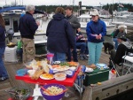 Food, C-Brats, and C-Dory's all around. Lopez Opening Day CBGT.