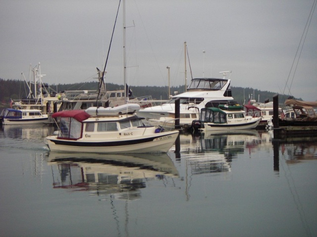 C-Dory's at Lopez Island Fisherman's Bay Opening Day CBGT