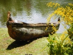 koa canoe,  kauai