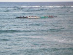 Canoe races of the north shore of Kaui.