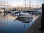 Julie Anne, a 22ft Bayliner, with tons of modifications inside, and our very good friends that we often travel with.