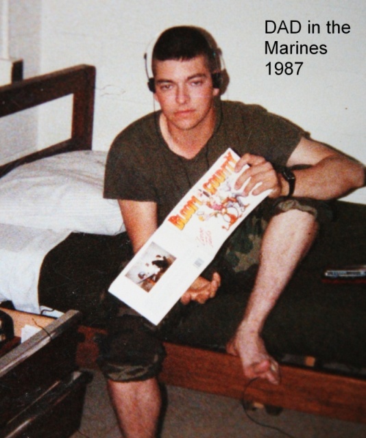 DAD Marine Corps 1987