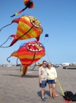 Jim and Joan at the South Padre Island Kite Festival