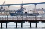 USS Freedom under Coronado Bridge