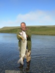 Trout fishing at Nunya Lake