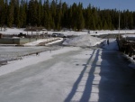 Bridge Bay Marina boat ramp, Yellowstone Lake 5-17-08