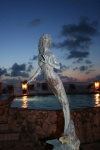 sunset house mermaid