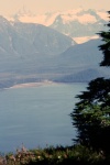 Devil's Thumb across Frederick Sound from the top of Petersburg Mountain, Photo taken in 1978