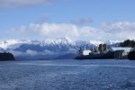 Petersburg, March 2012 023 - Looking East from the Wrangell narrows in front of Petersburg Harbor