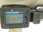 RAYMARINE C80 Display with its optional Alpha Numeric Keypad