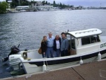 took my dad and mom out for a father's day cruise, had dinner a the salmon house...