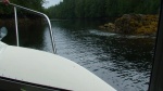 Headed for anchorage off Rait Narrows
