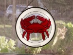 Crab in Front Window