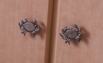 Crabs on Entertainment Center Cabinet