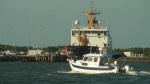 Alma's Only heading for the Atlantic through the Beaufort inlet