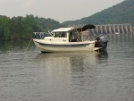 North end of Tillery prior to vessel name change.