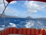 Koko Head astern in a following sea
10/10/08