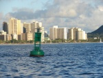 Buoy marking entrance to Ala Wai Harbor
11/16/08 