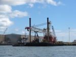 Tug with barge