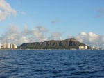 Beautiful late afternoon shot of Diamond Head